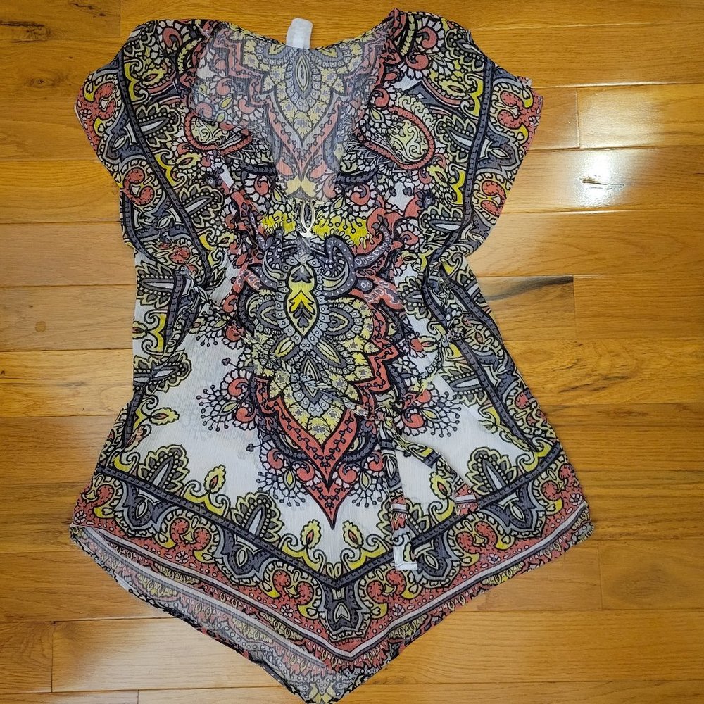 BECCA swim coverup sz M/L